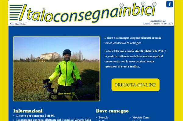 Italo Consegna In Bici